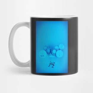 Jazz Blue Accent Mug